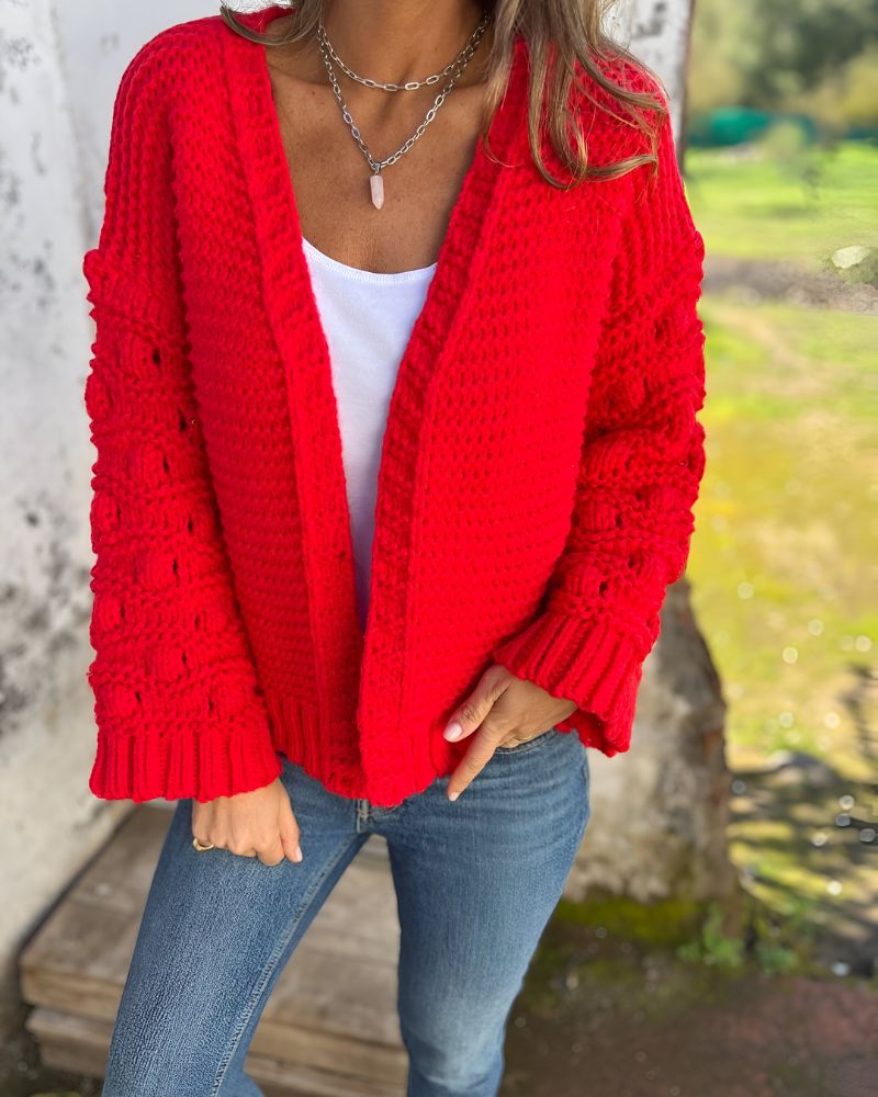 COLLEEN™ - Cardigan Tricot Classique