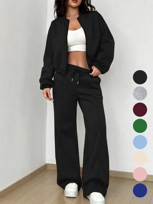PALOMA™ – Ensemble de Veste à Glissière et Pantalon Streetwear Confortable