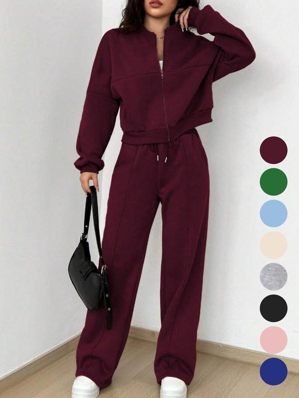 PALOMA™ – Ensemble de Veste à Glissière et Pantalon Streetwear Confortable