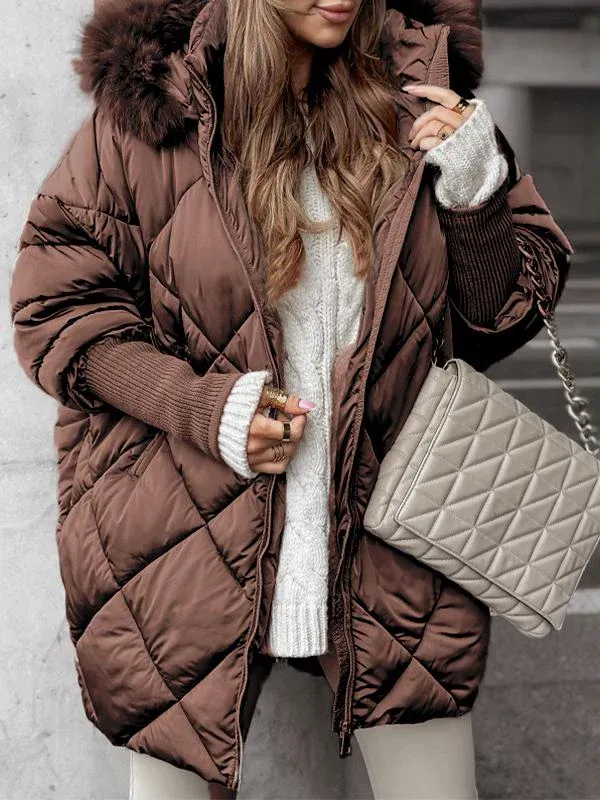 KARINA™ - Veste d'Hiver Luxe Matelassée