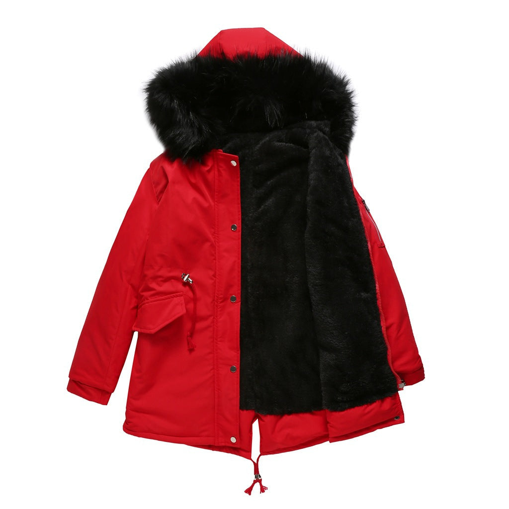 MARINA™ | Parka en Velours Chaud avec Finitions