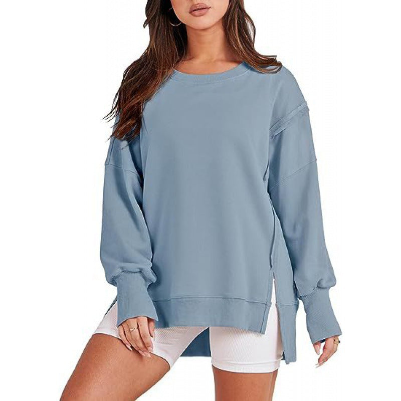 DAMIT™ - Sweat-shirt décontracté à manches longues oversize