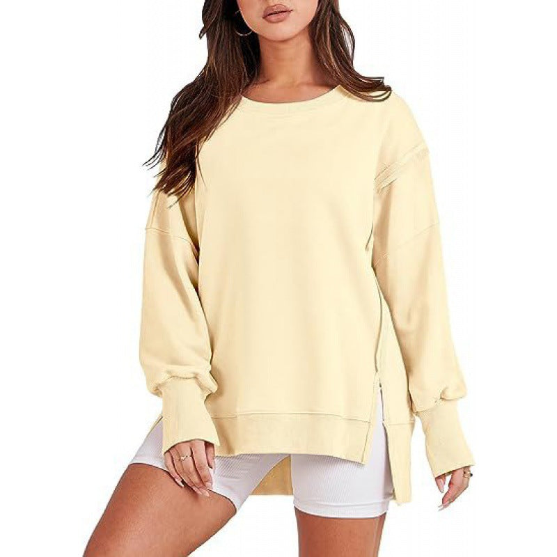 DAMIT™ - Sweat-shirt décontracté à manches longues oversize