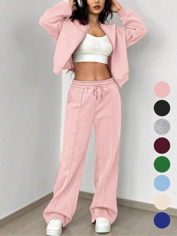 PALOMA™ – Ensemble de Veste à Glissière et Pantalon Streetwear Confortable