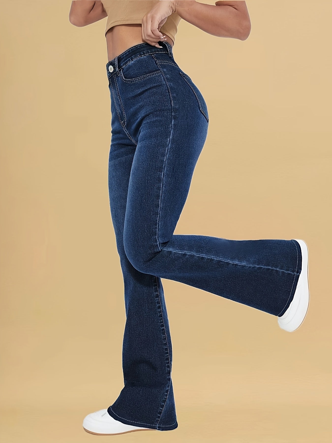 INÈS™ - Jean Évasé Chic Moderne