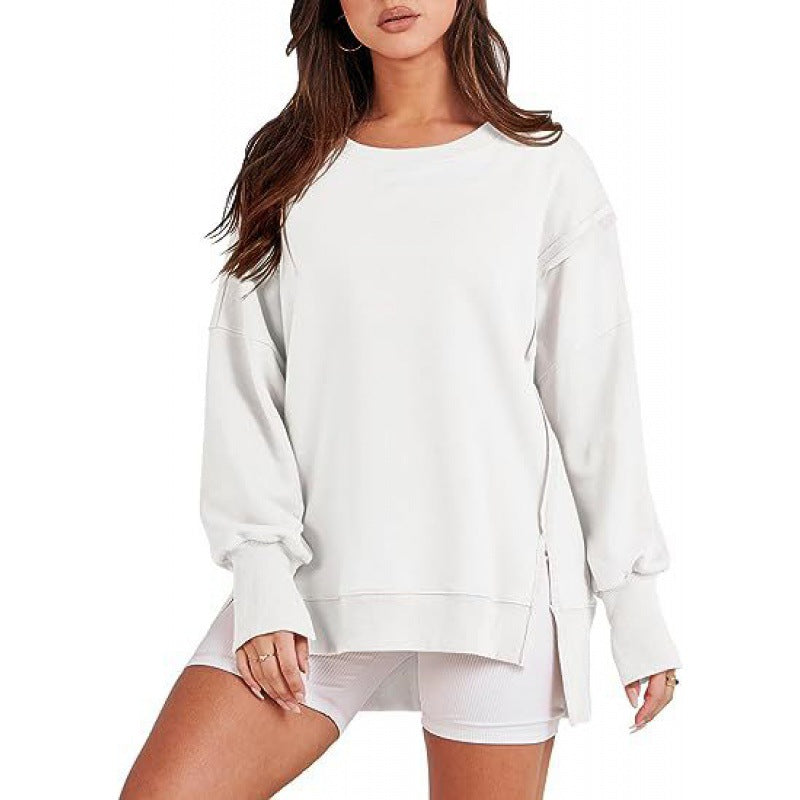 DAMIT™ - Sweat-shirt décontracté à manches longues oversize